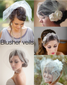 blusher veils