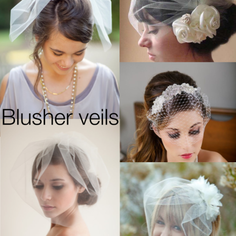 Blusher Veils